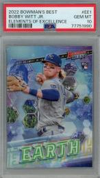 2022 Topps Bowman’s Best Bobby Witt Jr. Elements of Excellence #EE-1 RC【PSA10】 Kansas City Royals