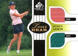 2012 UPPER DECK SP Game Used Golf  Stacy Lewis Event Used Memorabilia