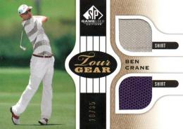 2012 UPPER DECK SP Game Used Golf  Ben Crane Event Used Memorabilia 10/35