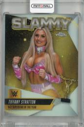 2025 Topps Chrome Tiffany Stratton Slammy #SMY-TST SmackDown