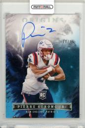 2022 PANNI Origins Rookie Autographs Turquoise Pierre Strong Jr. New England Patriots 【11/25】