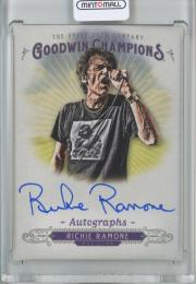 2018 Upper Deck Goodwin Champions  Richie Ramone Autographs