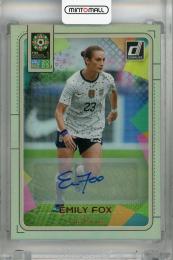 2023 Panini Donruss FIFA Women’s World Cup Emily Fox Base SP Autographs #226 United States