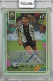 2023 Panini Donruss FIFA Women’s World Cup Jule Brand Base SP Autographs #212 RC Germany