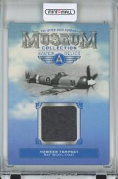 2018 Upper Deck Goodwin Champions  Hawker Tempest RAF Wool Coat Museum Collection Aviation Relics