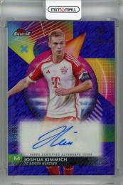 2023-24 Topps Finest UEFA Club Competitions Joshua Kimmich Purple Shimmer Autographs #A-KI【193/199】 FC Bayern Munchen