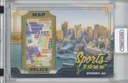 2023 Upper Deck Goodwin Champions  Sydney Sports Towns Map Relics