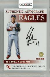 2023 東北楽天ゴールデンイーグルス ベースボールカード  直筆サインカード / 渡辺翔太 【27/55】