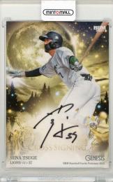 2023 BBM GENESIS 柘植世那 クロス直筆サインカード【28/30】 埼玉西武ライオンズ