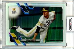 2021 Topps NPB 福岡ソフトバンク 千賀晃大 Base, Rainbow Foil Parallel 002/150