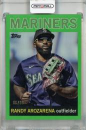 2025 Topps Archives Randy Arozarena 1964 Topps Design Green Foilboard #19 【66/99】 Seattle Mariners