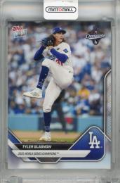 2025 Topps Now Tyler Glasnow #WS-7 ※初期傷あり Los Angeles Dodgers
