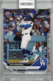 2025 Topps Now Kike Hernandez #WS-12 Los Angeles Dodgers