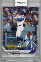 2025 Topps Now Kike Hernandez #WS-12 Los Angeles Dodgers