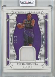 2024-25 Panini Rui Hachimura National Treasures Material #20【90/99】 Los Angeles Lakers