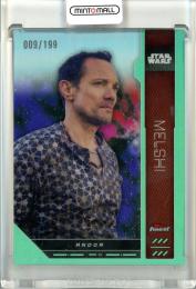 2023 Topps Finest Star Wars  Melshi Base Aqua Refractor 009/199