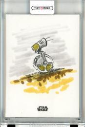 2023 Topps Finest Star Wars  Sketch Card (1of1)