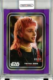 2023 Topps Star Wars  Tetha Grig Base Purple Parallel 08/99