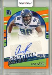 2021 Panini Donruss  Alton Robinson Signature Marks Autograph