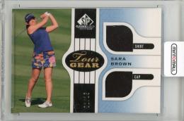 2012 UPPER DECK SP Game Used Tour Gear Blue #TGSB Sara Brown 【01/15】