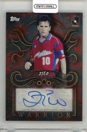 2025 TOPPS J.League PREMIUM ジーコ Warrior Autograph Red Foil #WAZO【1st No. 1/5】 鹿島アントラーズ