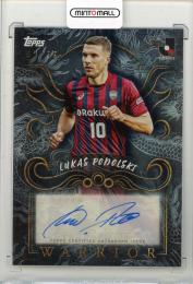 2025 TOPPS J.League PREMIUM ルーカス・ポドルスキ Warrior Autograph #WALP【81/99】 ヴィッセル神戸