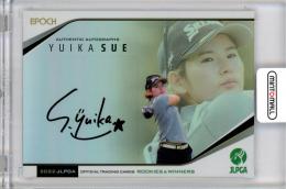 EP2022 JLPGA 日本女子プロゴルフ ROOKIES & WINNERS	須江唯加	直筆サインカード ホロパラレル	6/30