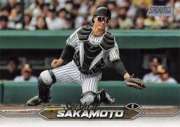2024 TOPPS Stadium Club NPBプロ野球 #34 坂本誠志郎(阪神) レギュラーカード