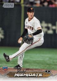 2024 TOPPS Stadium Club NPBプロ野球 #67 西舘勇陽(巨人) レギュラーカード RC