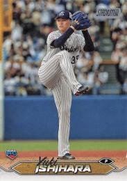 2024 TOPPS Stadium Club NPBプロ野球 #126 石原勇輝(ヤクルト) レギュラーカード RC