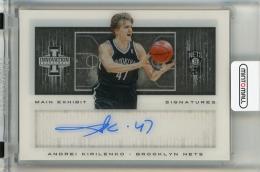 2013-14 Panini Innovation Andrei Kirilenko Main Exhibit Signatures Auto #38【09/10】