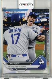 2025 Topps Now Roki Sasaki 2025 World Series Champions SSP RC #WS14SSP