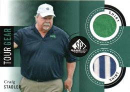 2014 UPPER DECK SP Game Used Golf  Craig Stadler Tournament Used PGA Golf Memorabilia