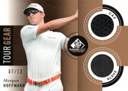 2014 UPPER DECK SP Game Used Golf  Morgan Hoffmann Tournament Used PGA Golf Memorabilia 07/12