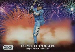 2024 TOPPS Stadium Club NPBプロ野球 #H-24 山田哲人(ヤクルト) HANABI インサートカード