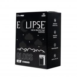 UP Eclipse Deck Protector Sleeves DP Standard Gloss - Jet Black - 105ct