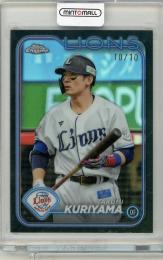 2024 TOPPS NPB CHROME 栗山巧 【10/10】 埼玉西武ライオンズ