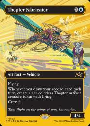 【DFT】【ENG】【ファーストプレイスFoil】〈522-R-U〉《飛行機械の製造者/Thopter Fabricator》ボーダーレス版