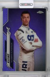2020 Topps Chrome Formula 1  Daniil Kvyat Purple Refractors #12 316/399