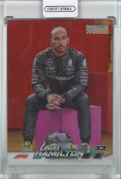 2024 Topps Paddock Pass Formula 1 Lewis Hamilton Chrome Orange Refractors #6【03/99】