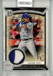 2018 Topps Museum Collection Salvador Perez #MMR-SP Meaningful Material Patch Relics【18/50】 Royals
