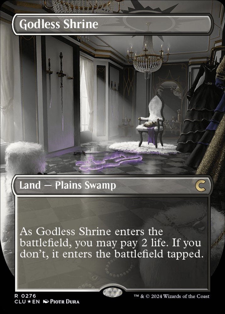 MTG foil 英語版 神無き祭殿 Godless Shrine ②｜ゲーム