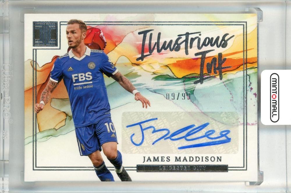 ミントモール / MINT 浦和店 / 2022-23 PANINI IMPECCABLE PREMIER LEAGUE Leicester City  James Maddison Illustrious Ink #8 Auto 09/99