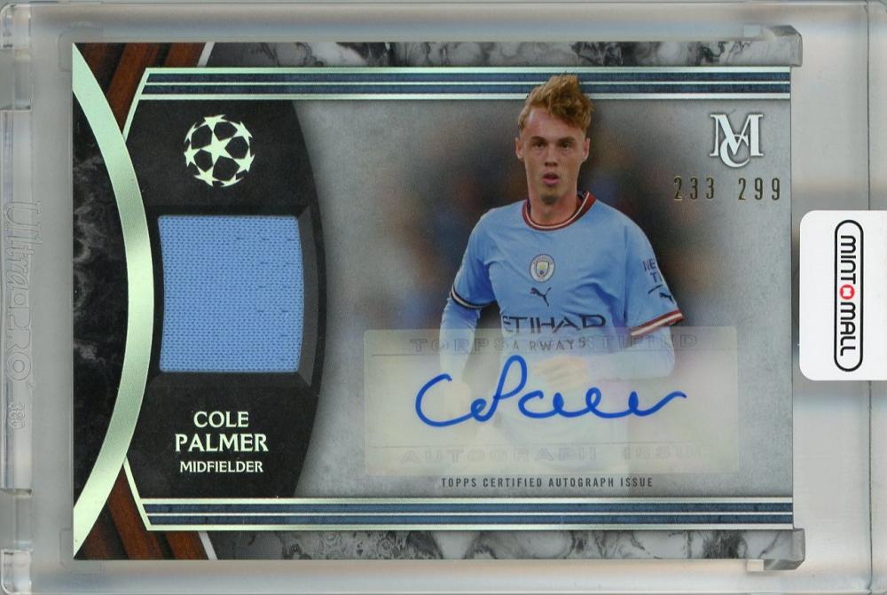 ミントモール / MINT 浦和店 / 2022-23 Topps Museum Collection UEFA Champions League  Manchester City FC Cole Palmer Autograph Relics #MAR-CP 233/299