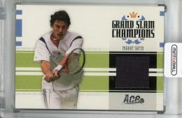 2005 Ace Authentic Signature Series  Marat Safin Grand Slam Champions Jersey 010/500