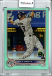 2022 Topps NPB Chrome  東京ヤクルト オスナ Base, Aqua Parallel 014/199