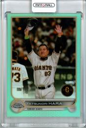 2022 Topps NPB Chrome  巨人 原辰徳 Base, Aqua Parallel 122/199