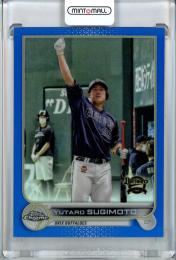 2022 Topps NPB Chrome  オリックス 杉本裕太朗 Base, Blue Parallel 069/150