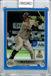 2022 Topps NPB Chrome  福岡ソフトバンク 中村晃 Base, Blue Parallel 029/150