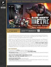 ◆予約◆CRYPTOZOIC 2024 DARK NIGHTS METAL